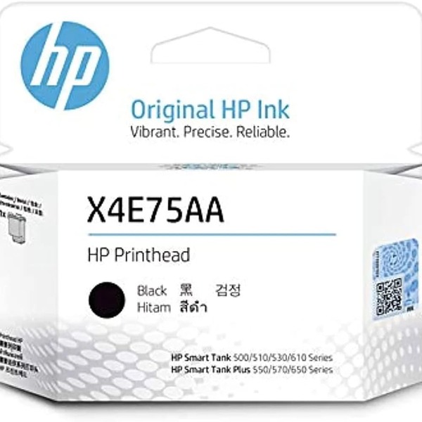Cabeça De Impressão Hp X4e75a Preto | Hp Ink Tank 500 530 610